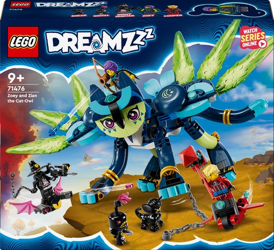 LEGO DREAMZzz Zoey en Zian de Kattenuil - 71476 van LEGO