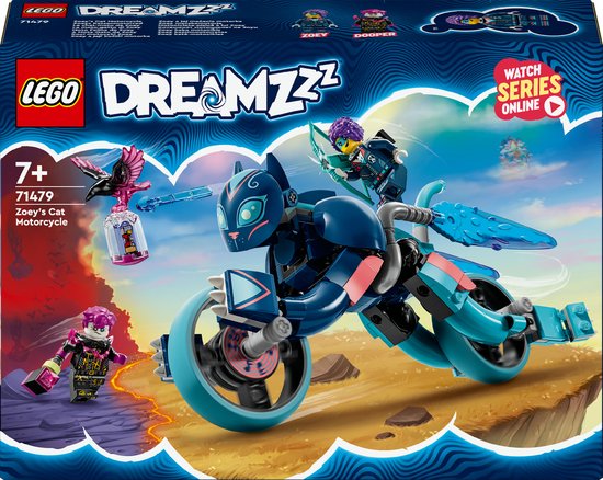 LEGO DREAMZzz Zoey's kattenmotor speelgoedmotor - 71479 van LEGO