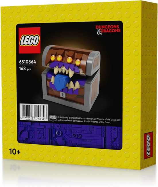 LEGO® Dungeons & Dragons Mimic-dobbelsteendoos (5008325) van LEGO