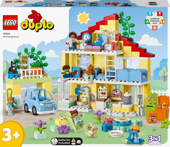 LEGO DUPLO 3in1 Familiehuis Poppenhuis - 10994 van LEGO