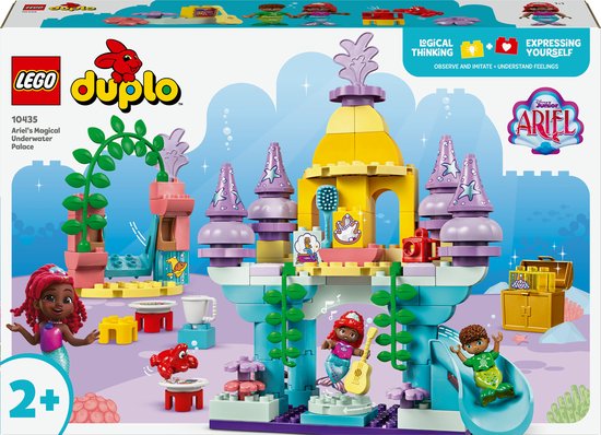 LEGO DUPLO® ǀ Disney Ariëls magische onderwaterpaleis 10435 van LEGO