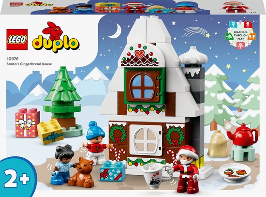 LEGO DUPLO Peperkoekhuis van de Kerstman - 10976 van LEGO