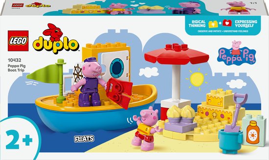 LEGO DUPLO Peppa Pig bootreis - 10432 van LEGO