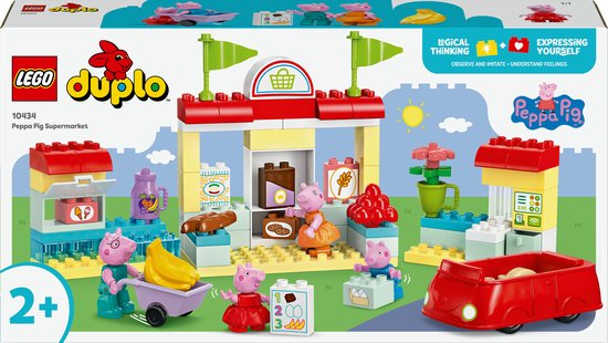 LEGO DUPLO Peppa Pig supermarkt - 10434 van LEGO