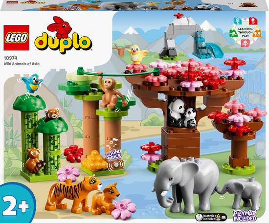LEGO DUPLO Wilde dieren van Azië - 10974 van LEGO