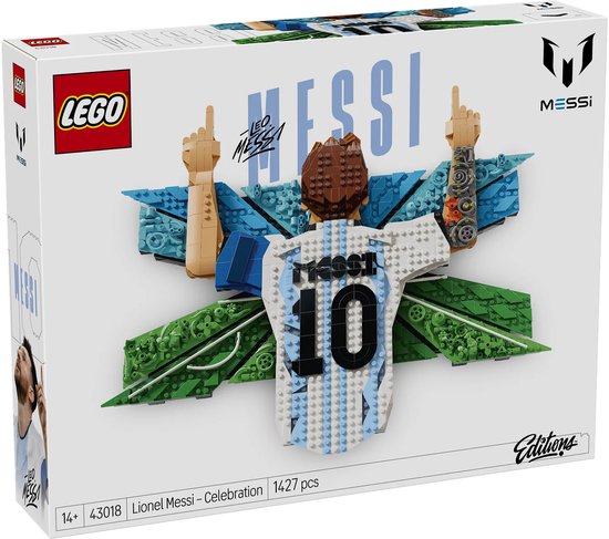 LEGO® Editions Lionel Messi – 43018 van Merkloos