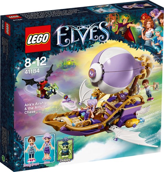 LEGO Elves Aira's Luchtschip & de Jacht op het Amulet - 41184 van LEGO