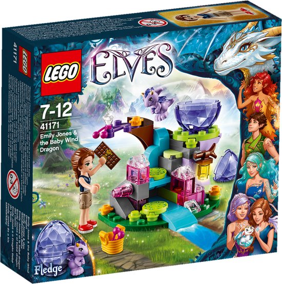 LEGO Elves Emily Jones & de Baby Winddraak - 41171 van LEGO