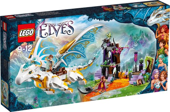 Lego Elves set Koninginnendraak redding 41179 van LEGO