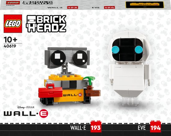 LEGO EVE en Wall E - 40619 van LEGO