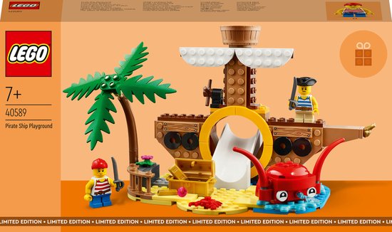 LEGO Exclusive 40589 - Piratenschip Speeltuin van LEGO