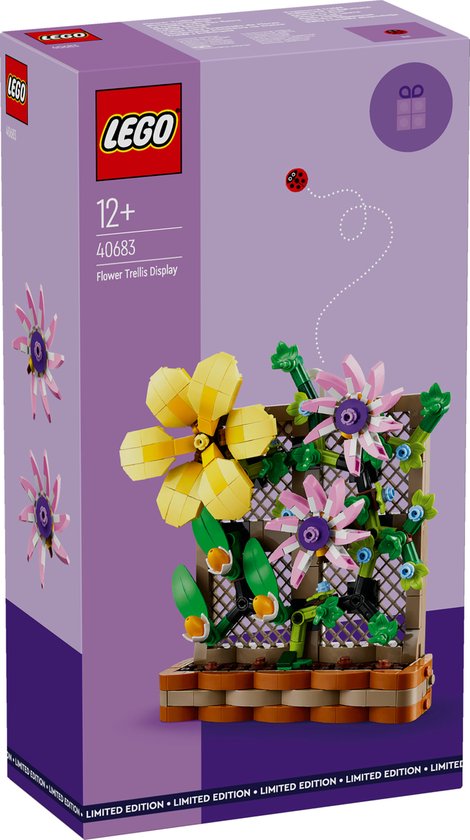 LEGO Exclusive Bloemen 40683 - Bloemenpracht met hekwerk van Merkloos