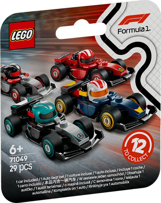LEGO F1 raceauto collectibles - 71049 van LEGO