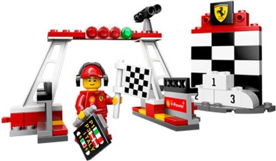 LEGO Finish Line & Podium (40194) van LEGO
