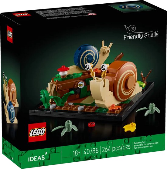LEGO Friendly Snails - Vriendelijke slakken - 40788 van LEGO