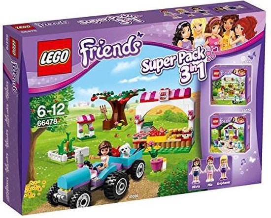 LEGO Friends 3-in-1 SuperPack - 66478 van LEGO