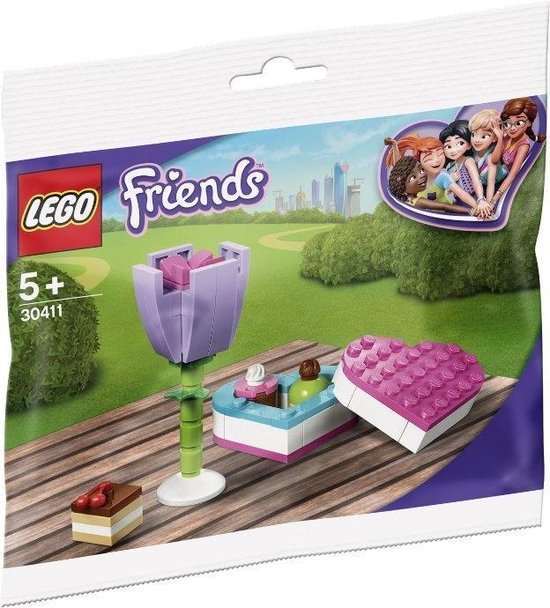 LEGO Friends 30411 Snoepdoos en Bloem (Polybag) van LEGO