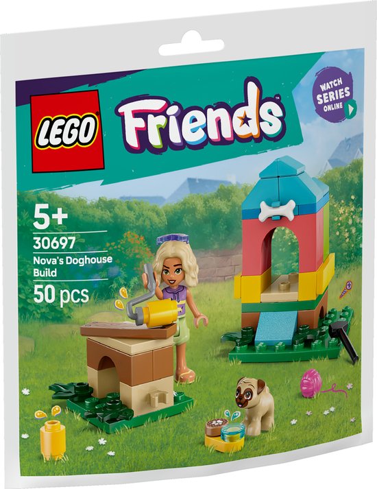 LEGO Friends 30697 - Nova's Zelfgebouwde Hondenhok (polybag) van LEGO