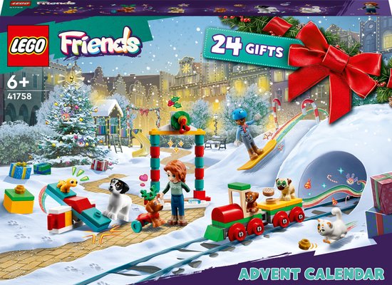 LEGO - Friends adventkalender 2023 Kerst Set met 24 Cadeautjes - 41758 van LEGO
