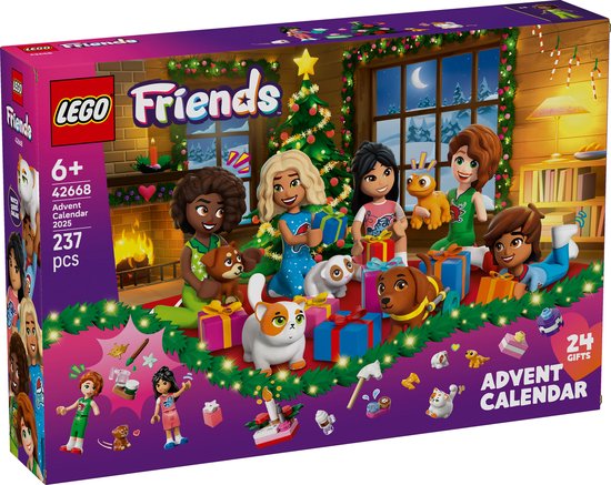 LEGO® Friends Adventkalender 2025, Kerstspeelset - 42668 van LEGO
