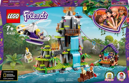 LEGO Friends Alpaca Berg Jungle Reddingsactie - 41432 van LEGO