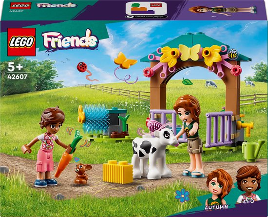 LEGO Friends Autumns schuur met kalfje - 42607 van LEGO