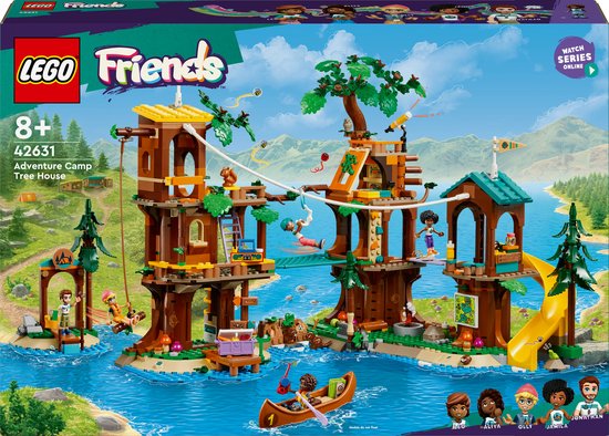 LEGO Friends Avonturenkamp boomhut 42631 van LEGO