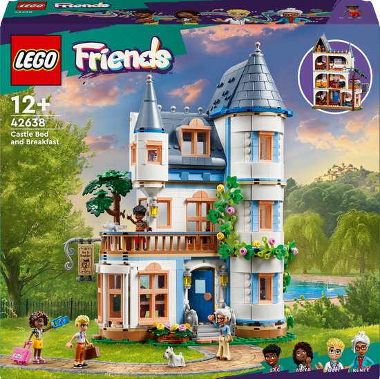 LEGO Friends Bed and breakfast in kasteel 42638 van LEGO