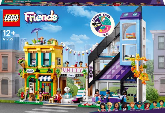LEGO Friends Bloemen- en decoratiewinkel in de stad, Bouwspeelgoed voor Kinderen - 41732 van LEGO