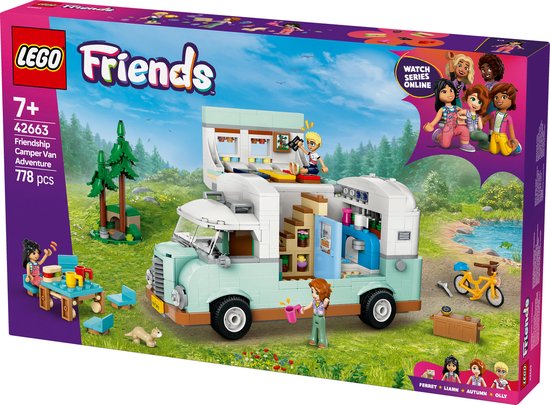 LEGO Friends Camperavontuur met vrienden 42663 van Lego.