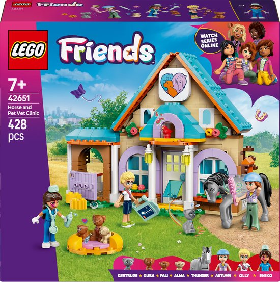 LEGO Friends Dierenkliniek voor paarden en huisdieren Bouwpakket - 42651 van LEGO