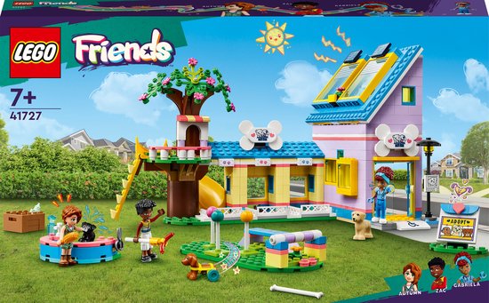 LEGO Friends Honden reddingscentrum, Bouwset met Minipoppetjes van Autumn en Zac - 41727 van LEGO
