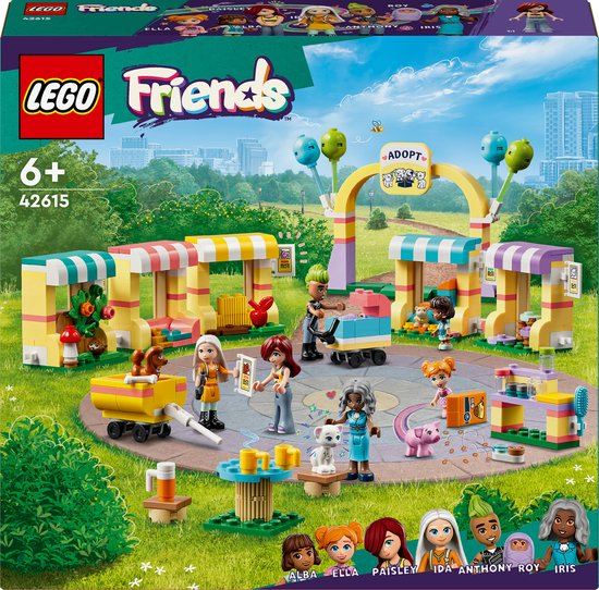 LEGO Friends Huisdieren adoptiedag - 42615 van LEGO