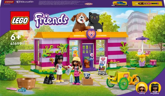 LEGO Friends Huisdierenadoptie Café Dierenreddings Speelset - 41699 van LEGO