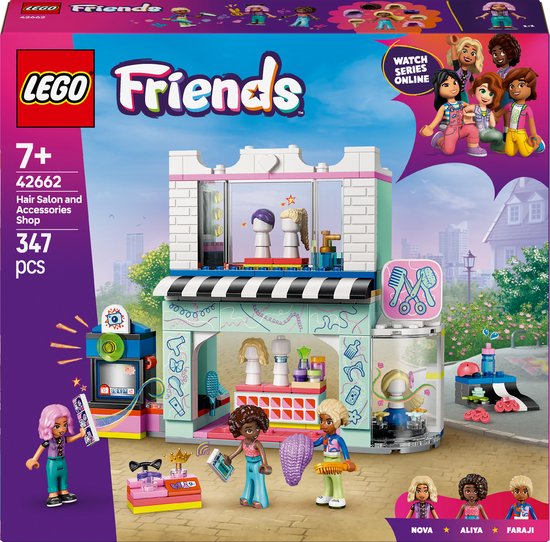 LEGO Friends Kapsalon en accessoirewinkel Speelgoedwinkel Set - 42662 van LEGO
