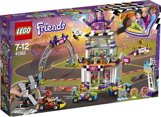 LEGO Friends Kart De Grote Racedag - 41352 van LEGO