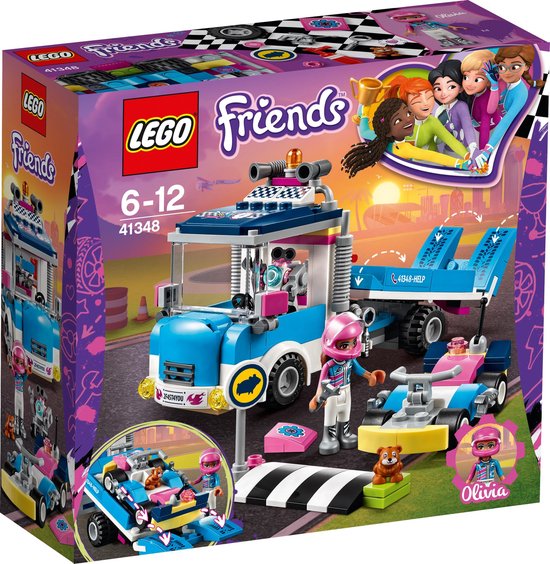 LEGO Friends Kart Onderhouds- en Reparatietruck - 41348 van LEGO
