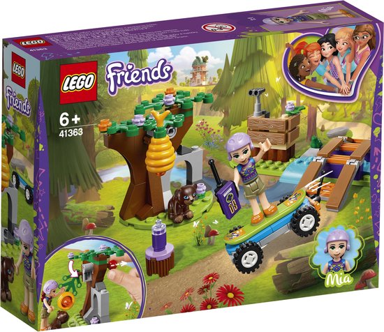 LEGO Friends Mia's Avontuur in het Bos - 41363 van Lego.