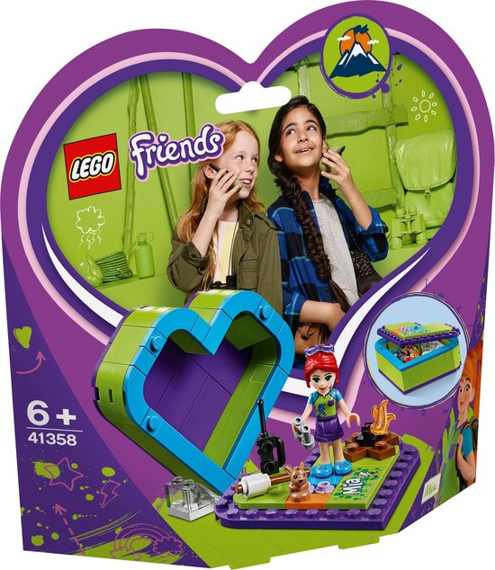 LEGO Friends Mia's Hartvormige Doos - 41358 van LEGO