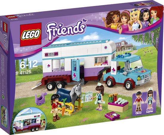 LEGO Friends Paardendokter Trailer - 41125 van LEGO