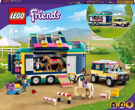 LEGO Friends Paardenshow aanhangwagen - 41722 van LEGO
