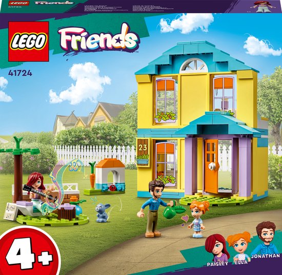 LEGO Friends Paisley’s huis, Poppenhuis Speelgoed voor Kinderen vanaf 4 Jaar - 41724 van LEGO