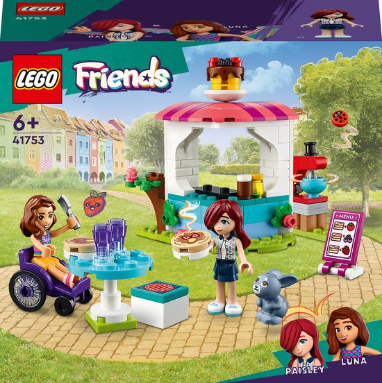 LEGO Friends Pannenkoekenwinkel Creatief Speelgoed met Mini Poppetjes - 41753 van Merkloos