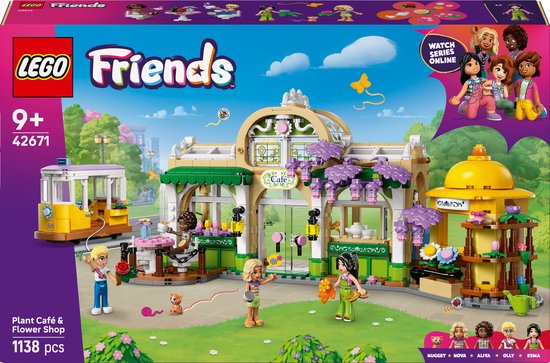 LEGO® Friends Plantencafé en Bloemenwinkel Bouwset - 42671 van LEGO