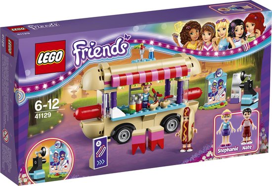 LEGO Friends Pretpark Hotdog-wagen - 41129 van LEGO
