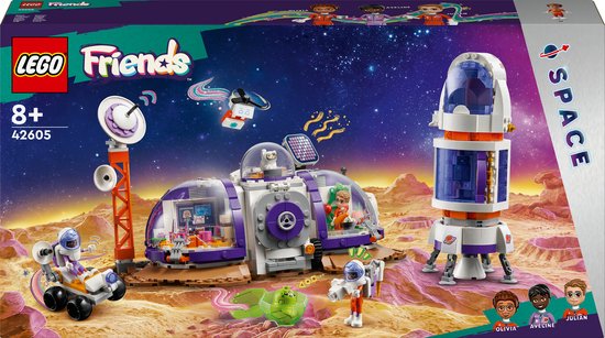 LEGO Friends Ruimtebasis op Mars en raket - 42605 van LEGO