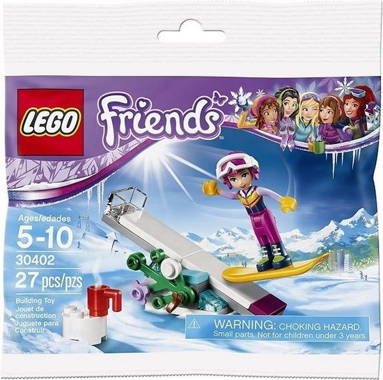 Lego Friends Snowboard Tricks 30402 (Polybag) van LEGO