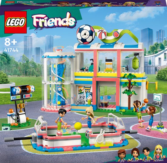 LEGO Friends Sportcentrum Set voor Jongens en Meisjes - 41744 van LEGO