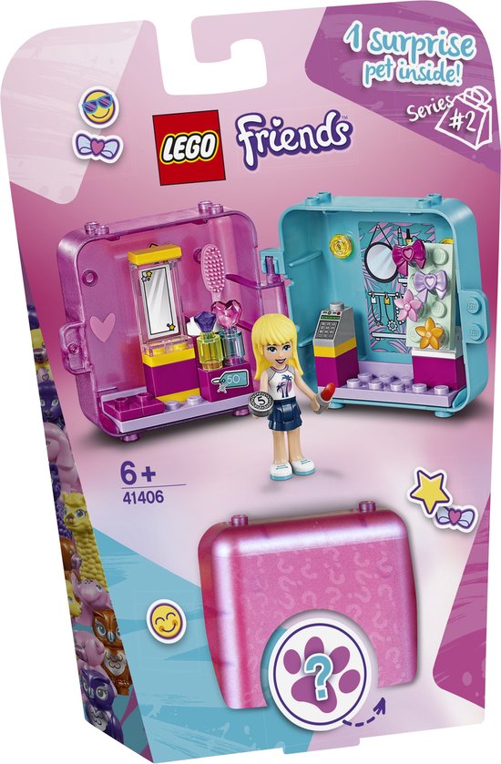 LEGO Friends Stephanies Winkelspeelkubus - 41406 van LEGO