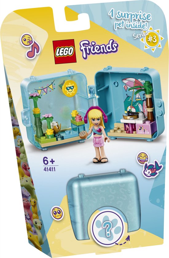 LEGO Friends Stephanie's Zomerspeelkubus - 41411 van LEGO